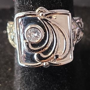 Sterling Silver Poison Ring